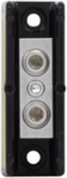 Power Splicer Block 600 Vac, 600 Vdc, 175A, Single-pole, SCCR: 200 kA, Black