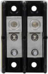 Power Terminal Block, 600 Vac, 600 Vdc, 175A, Two-pole, 1/4 Inch-20 TPI X 3/4 Inch Stud