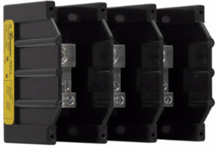 Power Distribution Block, 600 Vac/Vdc, 175A, Three-Pole, 5.5 Inch Depth