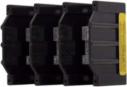 Power Distribution Block, 600 Vac/Vdc, 175A, Three-Pole, 5.5 Inch Depth
