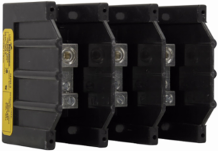 Power Distribution Block, 600 Vac, 600 Vdc, 350A, Three-pole, SCCR: 10 kA