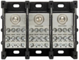 Power Distribution Block 600 Vac, 310A, Three-Pole, 5 Inch Width, Black