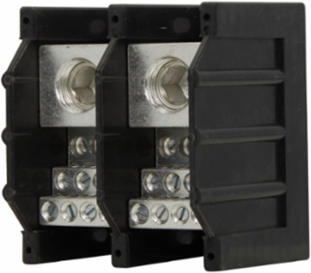 Power Distribution Block 6.5 Inch, 420A, Single-pole, SCCR 10 kA