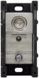 Power Terminal Block, 600 Vac/dc, 380A, Single-pole, 1.98 Inch Depth, 3.32 Inch Width, Black