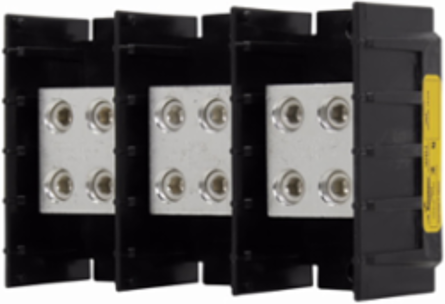 Power Splicer Block 600 Vac 620A Three-Pole 8.3 Inch x 5.45 Inch