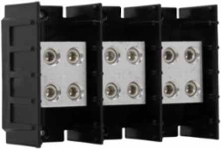Power Splicer Block 600 Vac 620A Three-Pole 8.3 Inch x 5.45 Inch