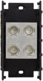 Power Splicer Block Single-pole 3.1 Inch Width 2.93 Inch Height 5.48 Inch Length