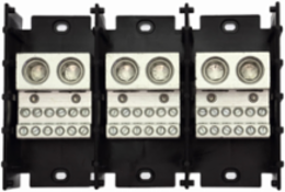 Power Distribution Block, Two-Pole, 8 Inch Width, 5.48 Inch Depth, 2.62 LB Weight