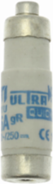 Ultra Rapid Fuse-link, 16 A, AC 400 V, D01, Grit 50 kA, Ceramic Body