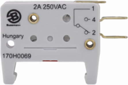 High Speed Microswitch 5A, 250V, With Indicator, 51mm Length, 38mm Height