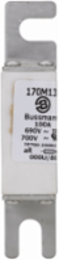 High-Speed Square Body Fuse 690V 100A 200 kAIC DIN 43 620