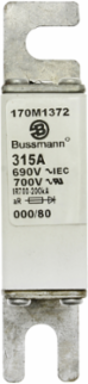High Speed Square Body Fuse 315A 690V AC 100 MM Length