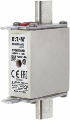 High Speed Square Body Fuse 125A 690V AC Class aR