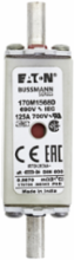 High Speed Square Body Fuse 125A 690V AC Class aR