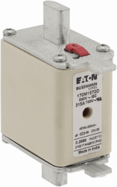 High Speed Fuse 690V, 315A, 200 kAIC, Square Body, Combination Indicator