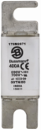 High Speed Square Body Fuse 400A 690V AC Class aR 200 kAIC
