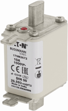 High Speed Square Body Fuse 700V (UL) 10A 125 kAIC Class aR