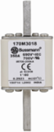 High Speed Square Body Fuse 350A 690V AC 200 kAIC Top Fuse Indicator