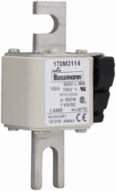 High Speed Square Body Fuse 160A 200 kAIC 690V AC DIN 43 620