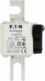 High Speed Square Body Fuse, 550A, 1250V (IEC), 200 kAIC, AC