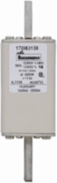 High-Speed Square Body Fuse 50A 1250V AC 100 kAIC Class aR