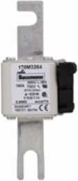 High-Speed Square Body Fuse, 160 Amp, 1250V (IEC), 200 kAIC, DIN Mounting