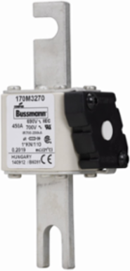 High Speed Square Body Fuse, 450A, 690V, 200 kAIC, aR Class