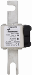 High-Speed Square Body Fuse 630A 690V (IEC) 200 kAIC Class aR DIN 43 620
