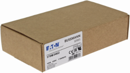 High Speed Square Body Fuse 100A 690V AC Class aR 200 kAIC Flush Design