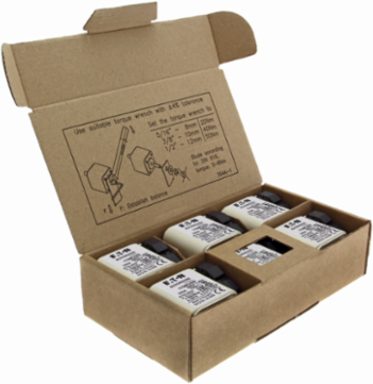 High Speed Square Body Fuse 350A 690V AC 200 kAIC Class aR Flush