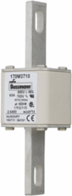 High Speed Fuse 63A RMS, 5.433 Inch Length, 200 kAIC Interrupt Rating