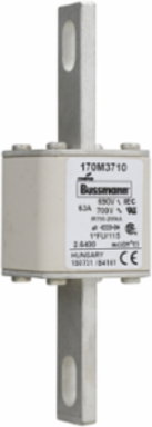 High Speed Fuse 63A RMS, 5.433 Inch Length, 200 kAIC Interrupt Rating