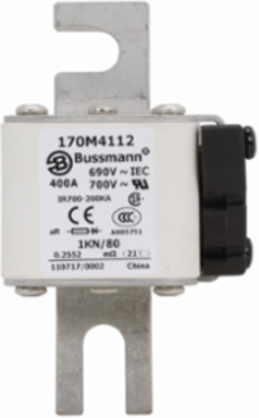 High Speed Square Body Fuse 400A 690V 200 kAIC DIN 43 620