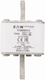 High Speed Square Body Fuse 700A 200 kAIC 1250V/1300V AC Class aR
