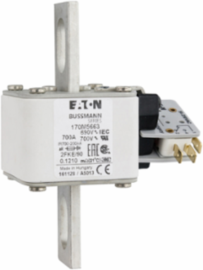 High Speed Fuse 700A RMS, 690V, 5.313 Inch Height, UL Recognized, IEC Rated