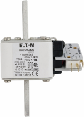 High Speed Fuse 700A RMS, 690V, 5.313 Inch Height, UL Recognized, IEC Rated