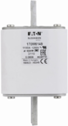 High-Speed Square Body Fuse 1100A, 100 kAIC, Class aR, 1250V AC