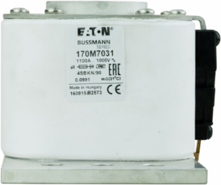 Square Body Flush End Contact 5.125 Inch Length, 4.5 Inch Width, 1100A Amperage Rating