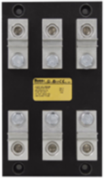Class T Modular Fuse Block, 101-200A, 600 Vac/Vdc, Glass Polyester Material