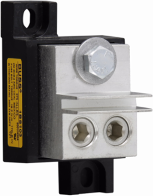 Universal Fuse Block, 600V, 400A, Modular, 2 Inch Length, 1 Inch Height, Set Screw Connection