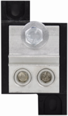Universal Fuse Block, 600V, 400A, Modular, 2 Inch Length, 1 Inch Height, Set Screw Connection