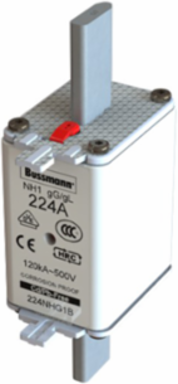 Low Voltage NH Fuse 224A 500V 120kAIC Ceramic Body 135MM Length