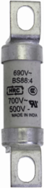 High Speed Fuse 25 A, AC 690 V, DC 500 V, BS88, 19 x 77 mm, UL Recognized
