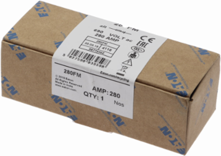 High Speed Fuse 280A 690V 200kAIC Blade end x Blade end Stud