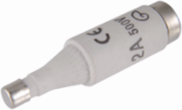 Low Voltage D Fuse 500V 2A 100 kAIC Time Delay Ceramic Body Pink