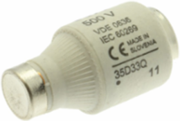 Low Voltage D Fuse, 35A, 500V, Fast-Acting, 27 x 50 MM, Class gR