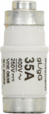 Low Voltage D0 Fuse, 400V, 35A, Time-Delay, Ceramic Body, Class C gL/gG