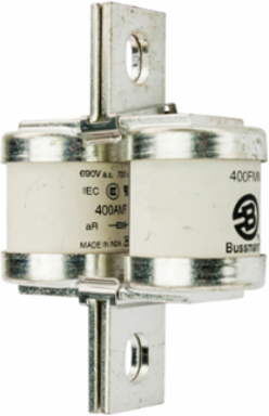 High Speed British Standard Fuse 400A, 112 MM Length, 690 V, 200 kAIC Interrupt Rating