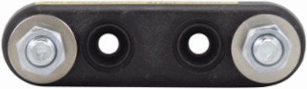 Limiter Block 10-800A, 125 Vac, 80 Vdc, Molded Alkyd, Stud Connection