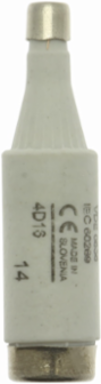 Low Voltage D Fuse 500V 4A Class C gL/gG Time Delay Ceramic Body